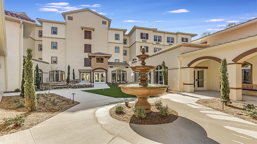 Exterior shot of the Tuscan Gardens of Palm Coast